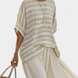 Conjunto De Linho Elegante feminino