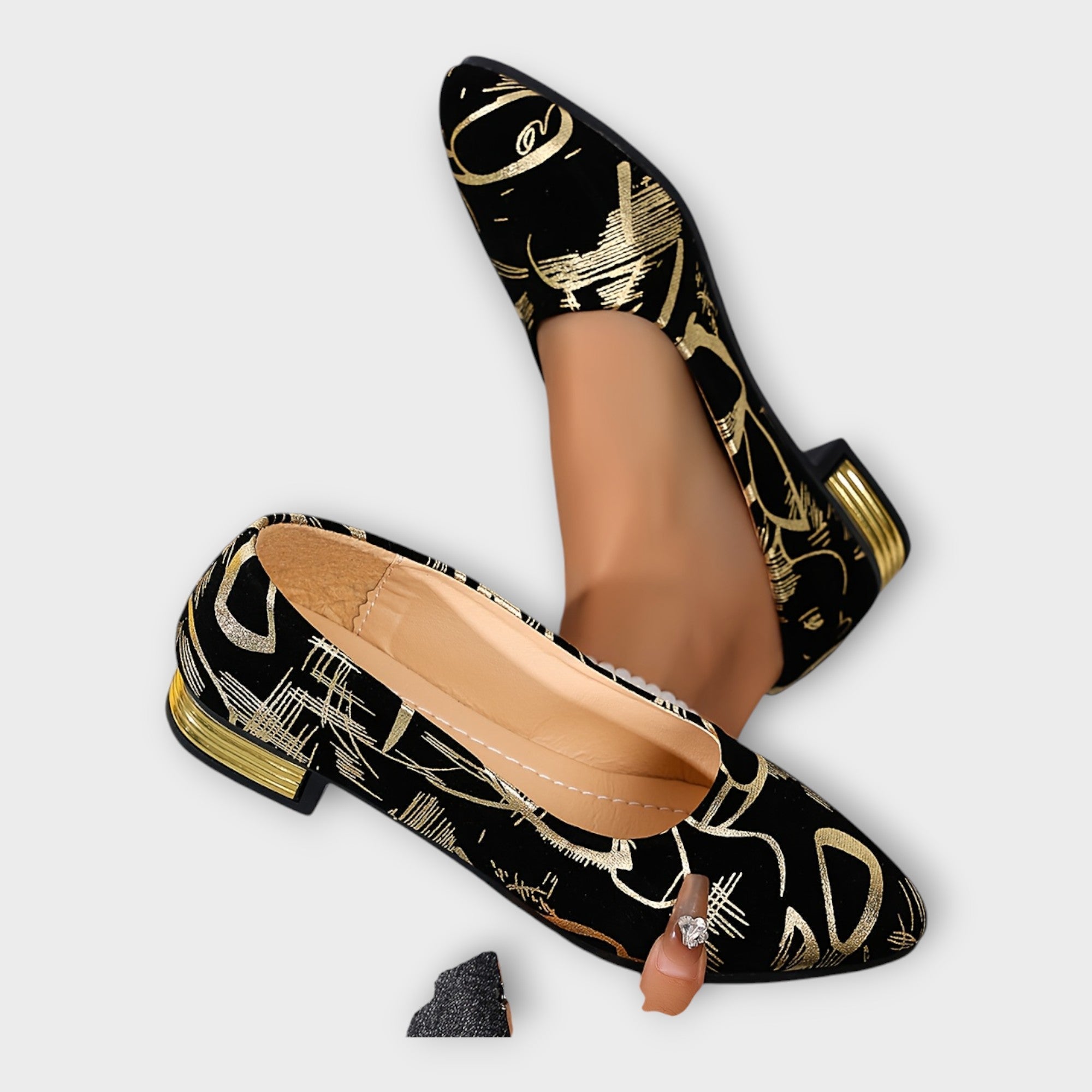 Bailarinas Elegantes com Detalhes Sofisticados feminino