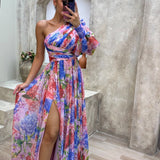 Vestido Elegante e Fluido feminino
