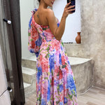 Vestido Elegante e Fluido feminino