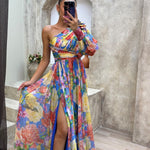 Vestido Elegante e Fluido feminino