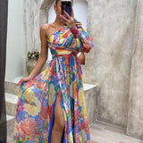Vestido Elegante e Fluido feminino