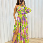 Vestido Elegante e Fluido feminino