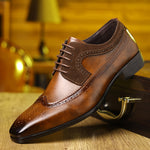 Sapatos Elegantes em Couro masculino