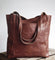 Bolsa de ombro clássica em pele feminino