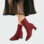 Botas ortopédicas tricotadas feminino
