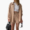 Conjunto de duas peças chique feminino