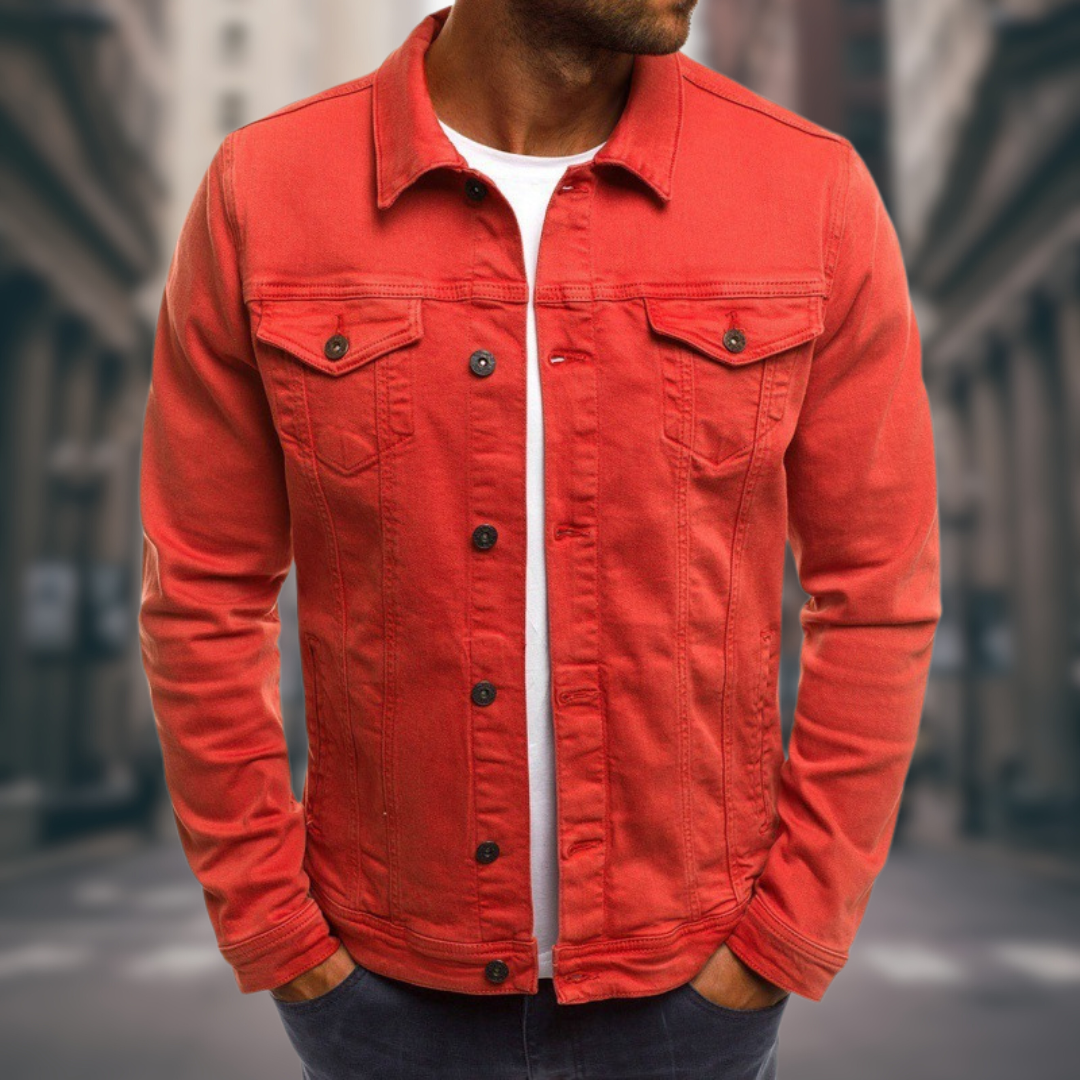Casaco de Jeans Personalizado masculino