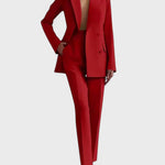 Conjunto de Blazer e Calças feminino