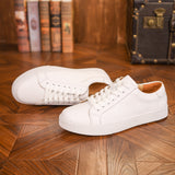 Sapatos Baixos de Couro masculino