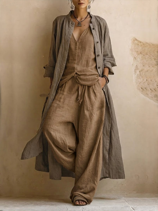 Lara | Conjunto boho de três peças