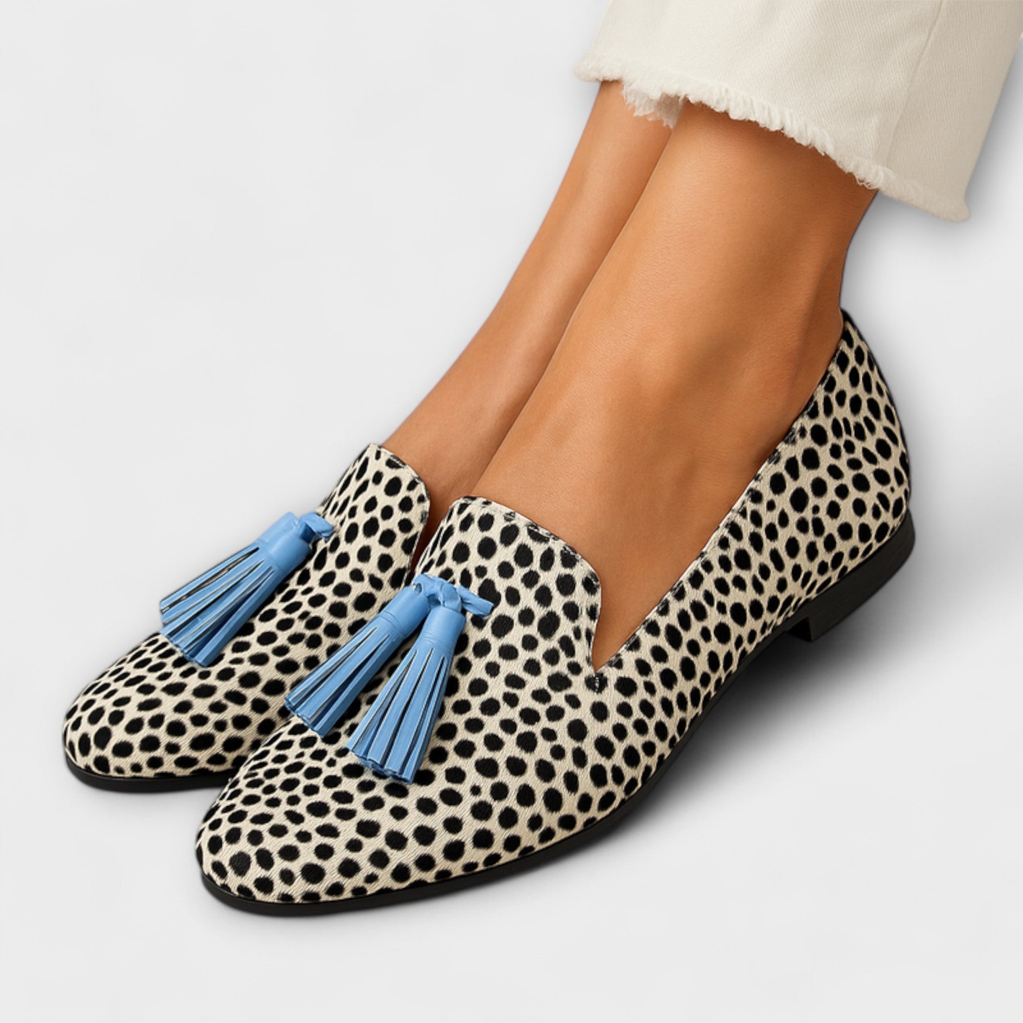Mocassins Decorada com Contas feminino
