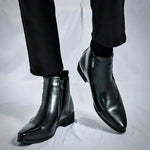 Botas Elegantes em Couro masculino