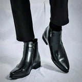 Botas Elegantes em Couro masculino