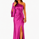 Vestido Maxi Olívia — Elegância Assimétrica