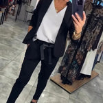 Conjunto elegante feminino