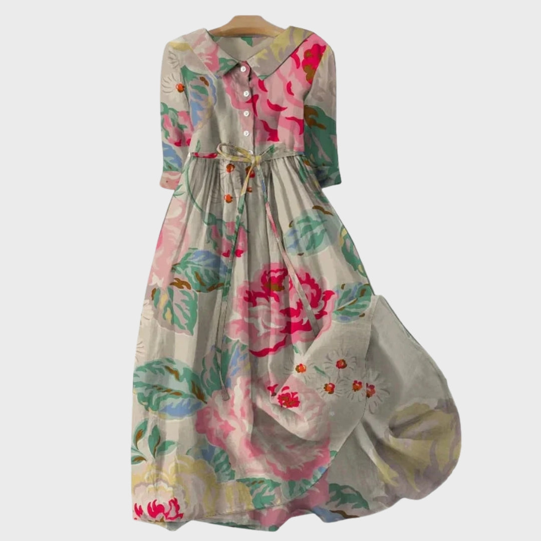 Vestido Boêmio Floral feminino