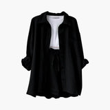 Conjunto de duas peças chique feminino