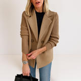 Casaco Elegante com Malha feminino