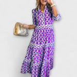 Vestido Midi com Correntes feminino