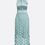 Vestido midi Céline de cerimónia elegante