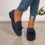 Mocassins Eliane -  com apoio e salto plano