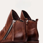 Botas Chelsea em Couro masculino