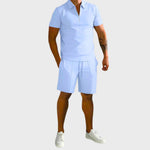 Conjunto Estiloso de Duas Peças masculino