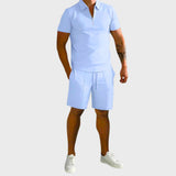Conjunto Estiloso de Duas Peças masculino