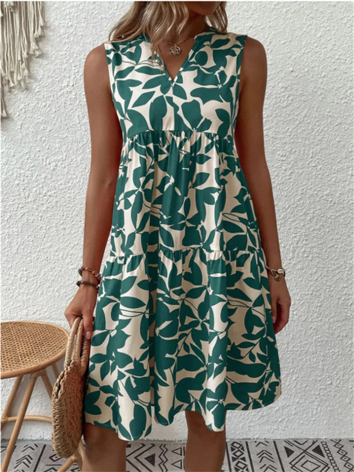 Vestido de Verão Floral feminino