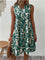 Vestido de Verão Floral feminino