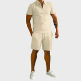 Conjunto Estiloso de Duas Peças masculino