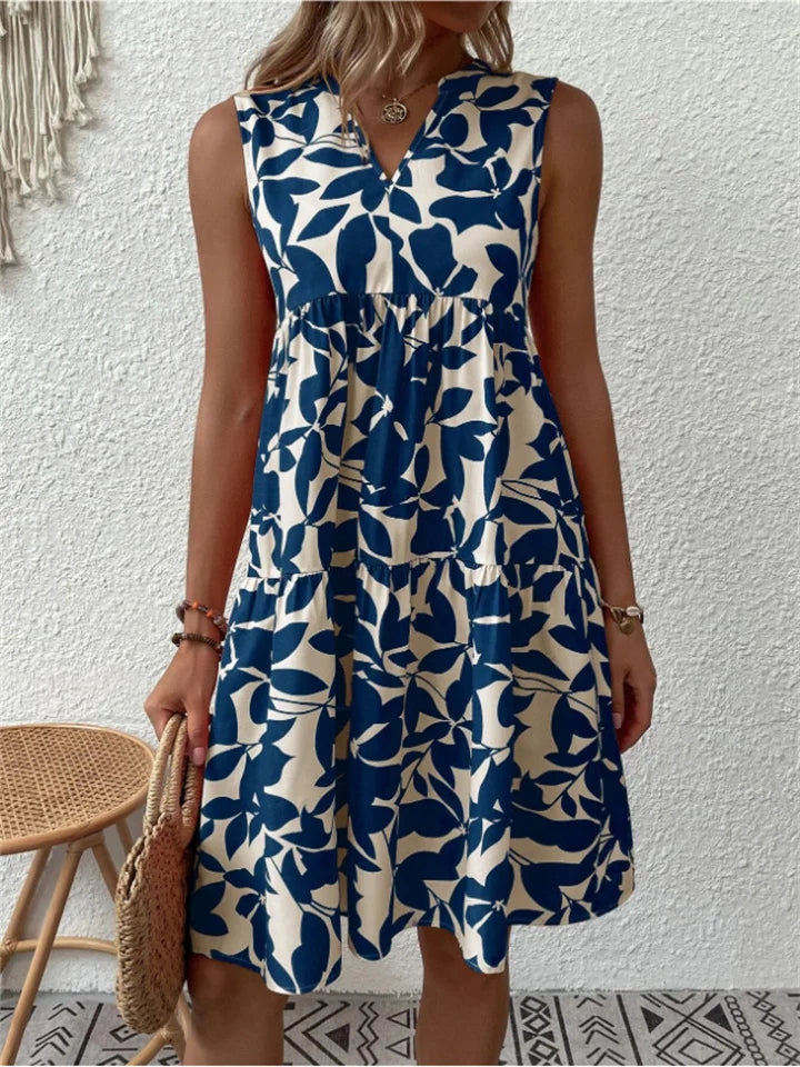 Vestido de Verão Floral feminino