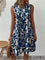 Vestido de Verão Floral feminino