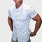Camisa de Manga Curta Slim masculino