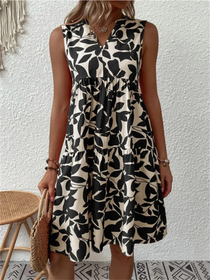 Vestido de Verão Floral feminino