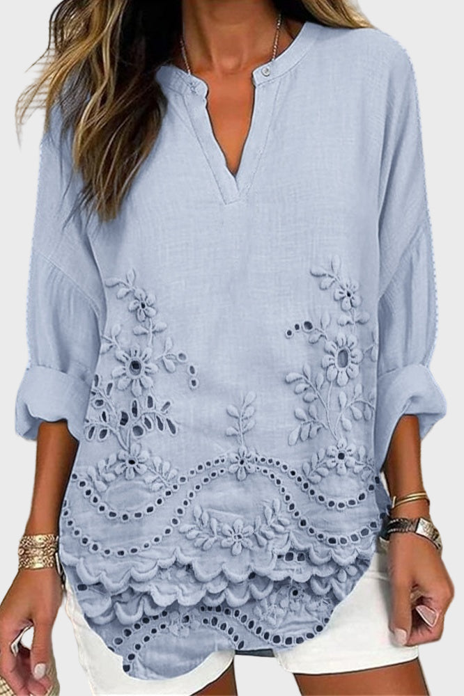 Camisa Coastal Bloom feminino