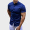 Camisa de Manga Curta Slim masculino