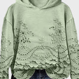 Moletom com Capuz em Renda feminino