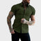 Camisa de Manga Curta Slim masculino