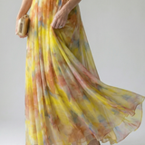 Vestido maxi Isel envelope suave