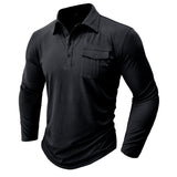Camisa casual com bolsos masculino