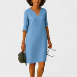 Vestido Elegância sem esforço feminino