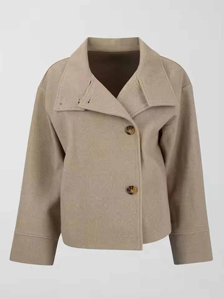 Casaco Curto Luxuoso feminino