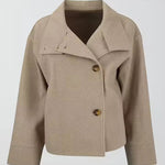 Casaco Curto Luxuoso feminino