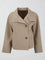Casaco Curto Luxuoso feminino