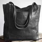 Bolsa de ombro clássica em pele feminino