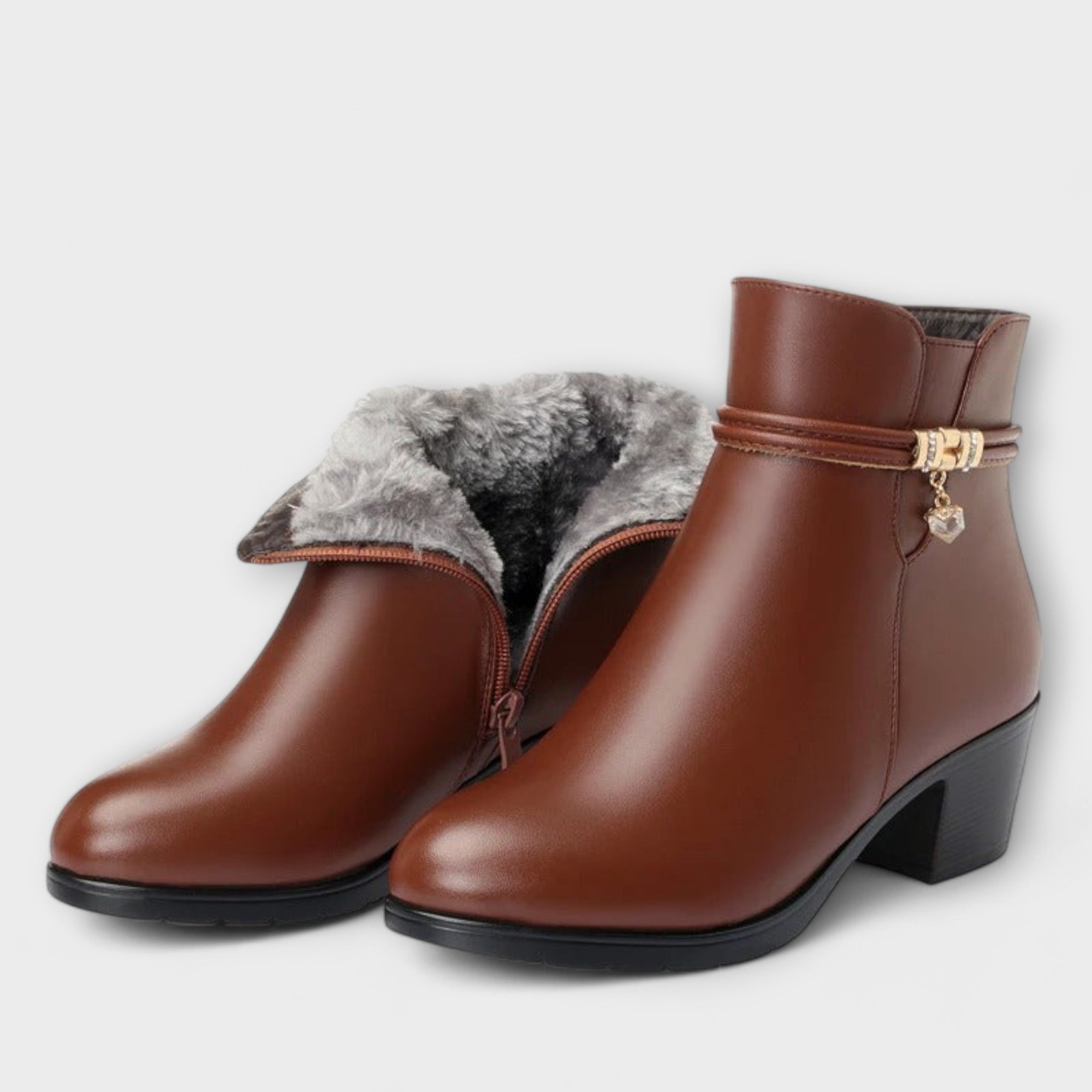Elegantes Botas de Inverno feminino