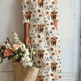 Zaira – Vestido Longo Boémio Elegante