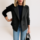 Casaco Elegante com Malha feminino